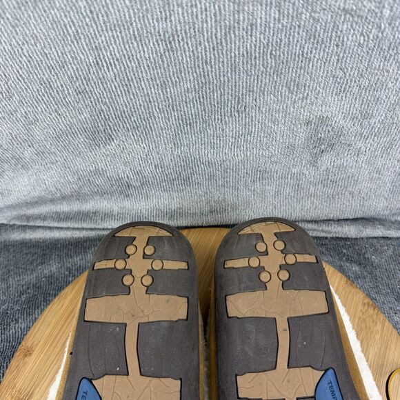 Tempur-Pedic Slippers Womens Size 10 Brown Moccasin Faux Fur Laurin TP6062-247 - Picture 9 of 11